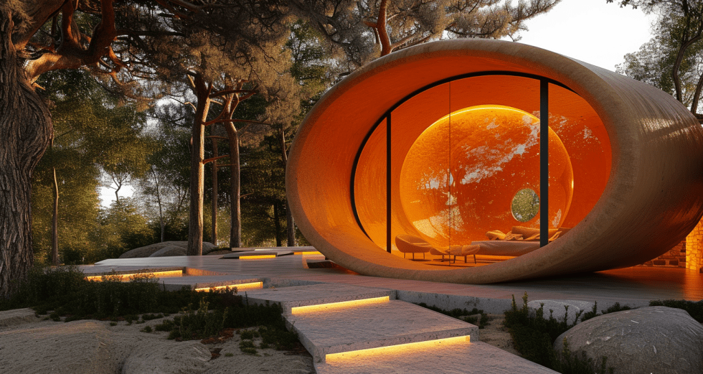 Innovative eco-tourism habitat concept designed by CHANYA, blending with the forest